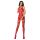 Passion BS066 - Netstel met bandjes (rood) - S-L