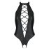 Passion Nancy - Open Zwart Body met Kruisbandjes