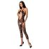Passion BS081 - halter nek capri overall - zwart (S-L)