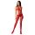 Passion BS084 - kanten jumpsuit met veters - rood (S-L)