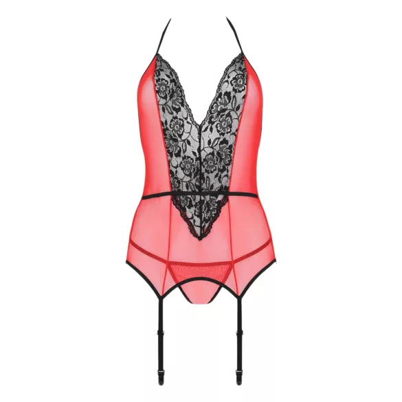 Passion Peonia - bh-top en string (rood)
