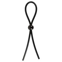 Magic Shiver - verstelbare penismanschet (zwart)