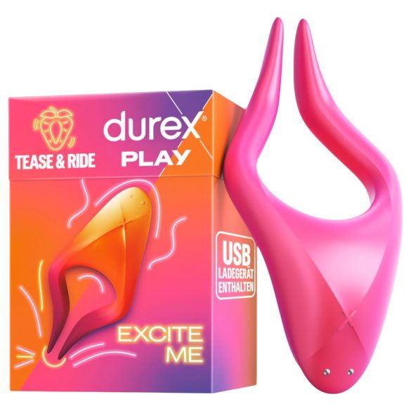 Durex Tease & Ride - Erogenen Zone Stimulator (roze)