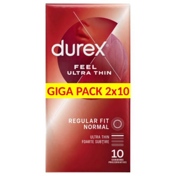 Durex Feel Ultra Thin - ultra realistische condooms (2x10 stuks)