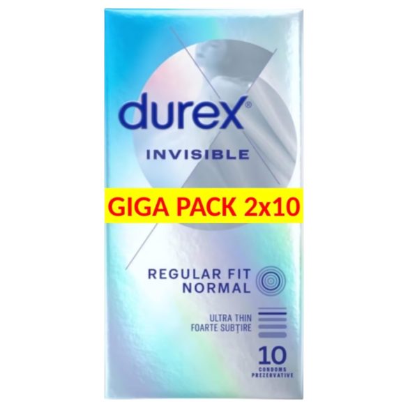 Durex Invisible Extra Sensitief - ultradunne condooms (2x10st)