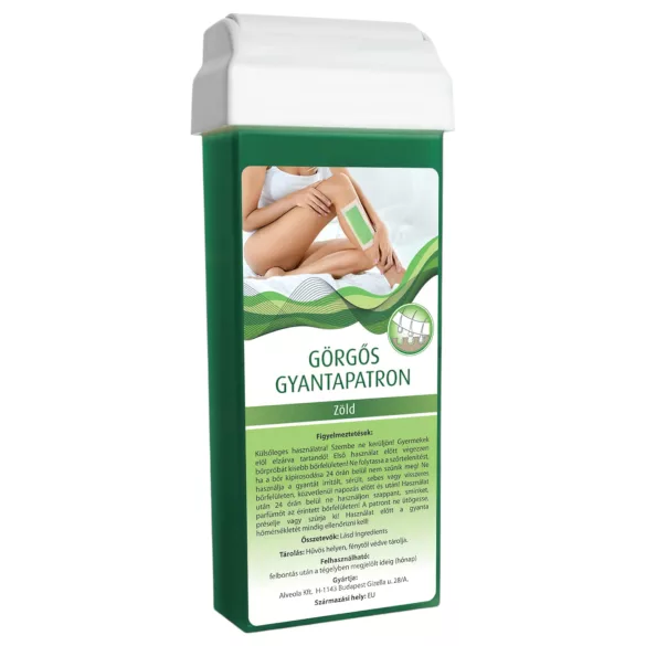 X-Epil - Harsroller patroon - met brede roller (100 ml, groen)