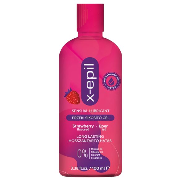 X-Epil - Aardbeien Sensuele Glijmiddel Gel (100ml)