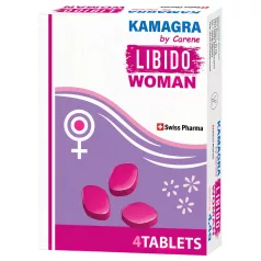   Kamagra by Carene Libido Woman - voedingssupplementtabletten voor vrouwen - 4 stuks