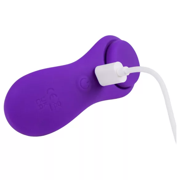 Desirel Confidential - draagbare app-gestuurde vibrerende slip (paars)