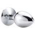 Desirel Pink Jewel L - anaal plug (zilver-roze)