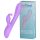 Desirel Hop & Buzz Bunny - konijnenvibrator met clitorisarm (paars)