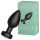 Desirel Easy Obsidian - draadloze anale vibrator met radio (zwart)