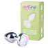 Desirel GlowPlug - anaal plug met verlichting - klein - zilver