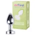 Desirel GlowPlug - anaal plug met verlichting - klein - zilver