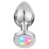 Desirel GlowPlug - anaal plug met verlichting - klein - zilver