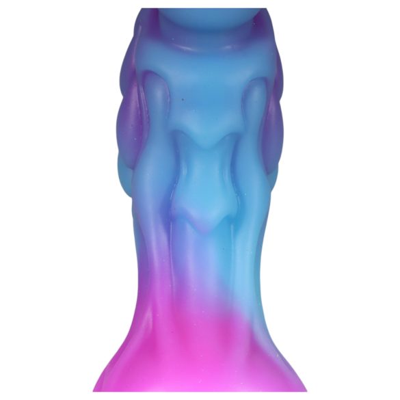 OgazR - dildo met lichtgevende draak - 22cm - paars roze