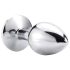 Sunfo - metalen anaalplug met limoensteen (zilver)