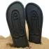 Flip-flop slipper - penis print - zwart