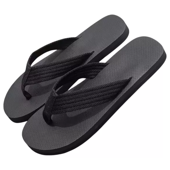 Flip-flop slipper - penis print - zwart - 40/41