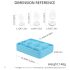 Anale Plug IJsblokjesmaker (Blauw)