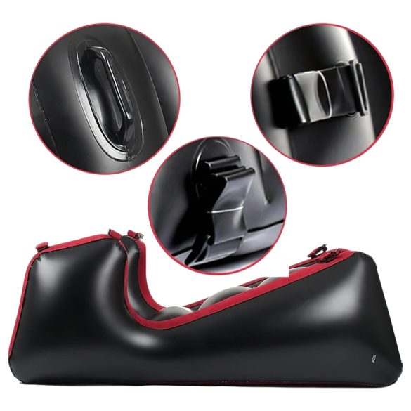 Magic Pillow - opblaasbare sekspose bank - rood