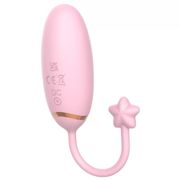 Funny Me - draagbaar app-gestuurd vibratie-ei (roze)