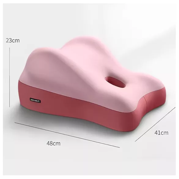 Desirel Magic Pillow - Traagschuim kussen met dildo‑houder (roze)