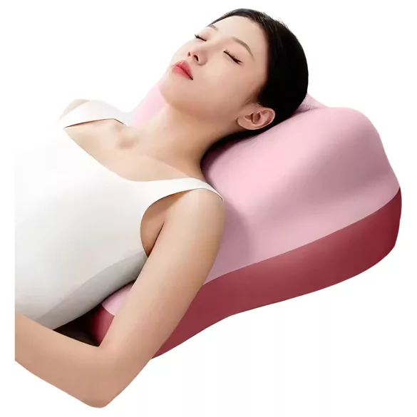 Desirel Magic Pillow - Traagschuim kussen met dildo‑houder (roze)