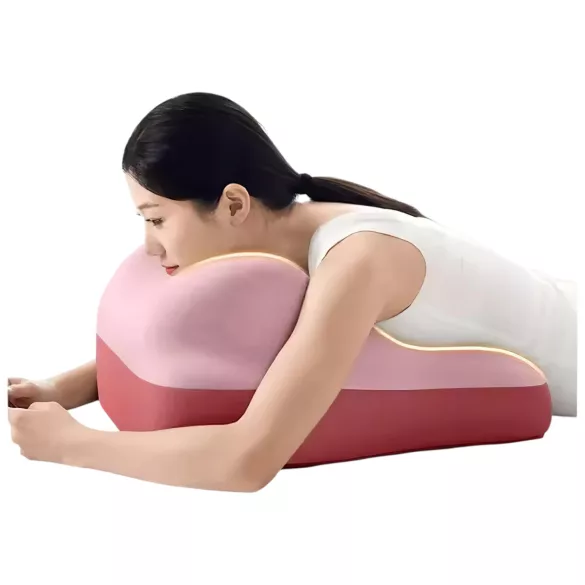 Desirel Magic Pillow - Traagschuim kussen met dildo‑houder (roze)
