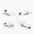 Desirel Magic Pillow - Traagschuim kussen met dildo‑houder (roze)