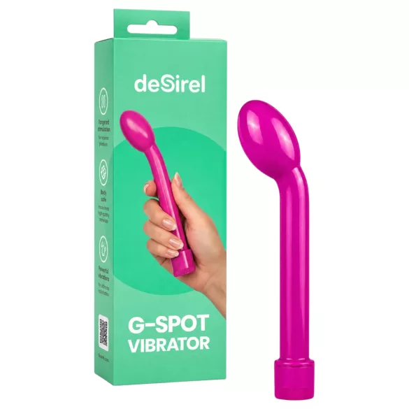 Desirel - gebogen G-punt vibrator (roze)