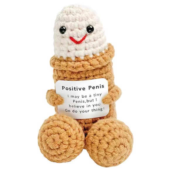 Positieve Penis - Gebreid (Natuurlijk)