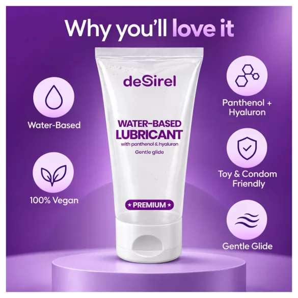 Desirel - verzorgende glijmiddel op waterbasis (50 ml)