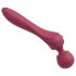 Lonely - gebogen vibrator massager - rood