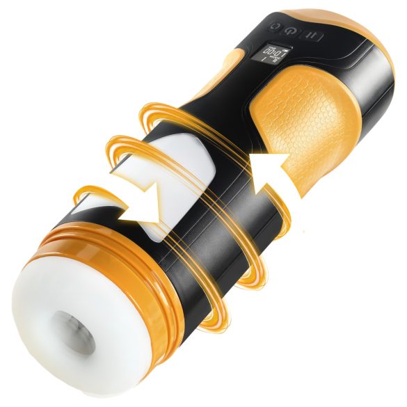 Lonely - automatische roterende masturbator - zwart