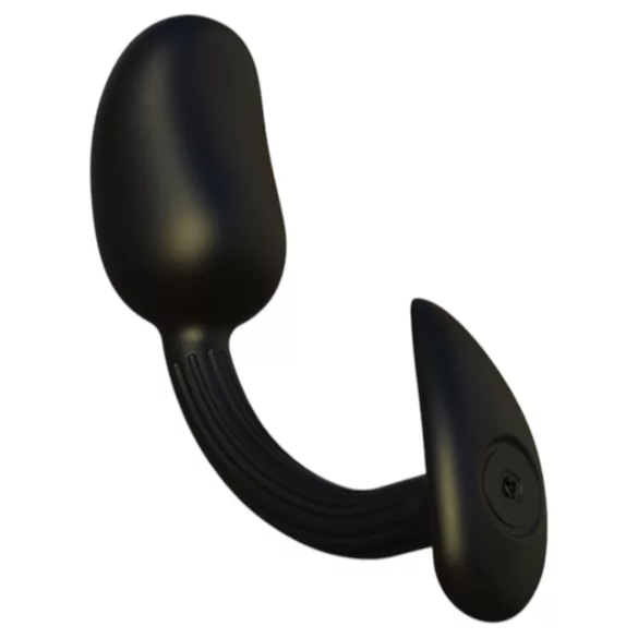 Kangvo - magnetische prostaatmassage anale plug met rollende kogel (zwart)