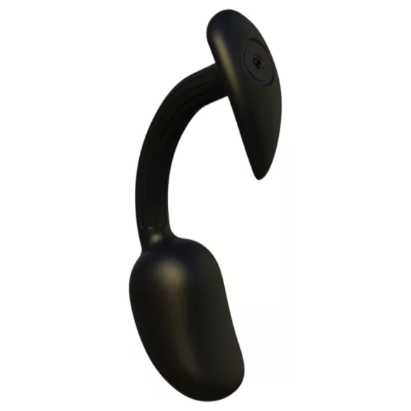 Kangvo - magnetische prostaatmassage anale plug met rollende kogel (zwart)