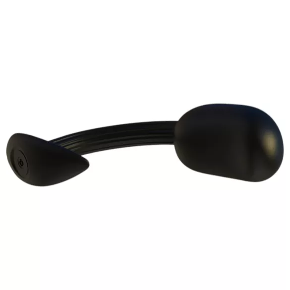 Kangvo - magnetische prostaatmassage anale plug met rollende kogel (zwart)