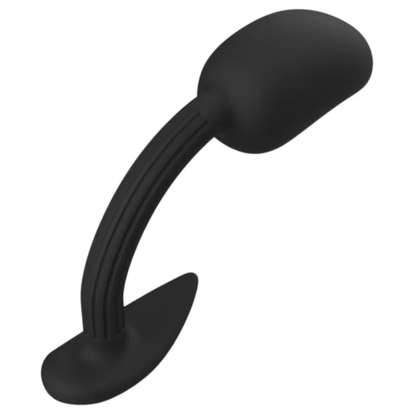 Kangvo - magnetische prostaatmassage anale plug met rollende kogel (zwart)