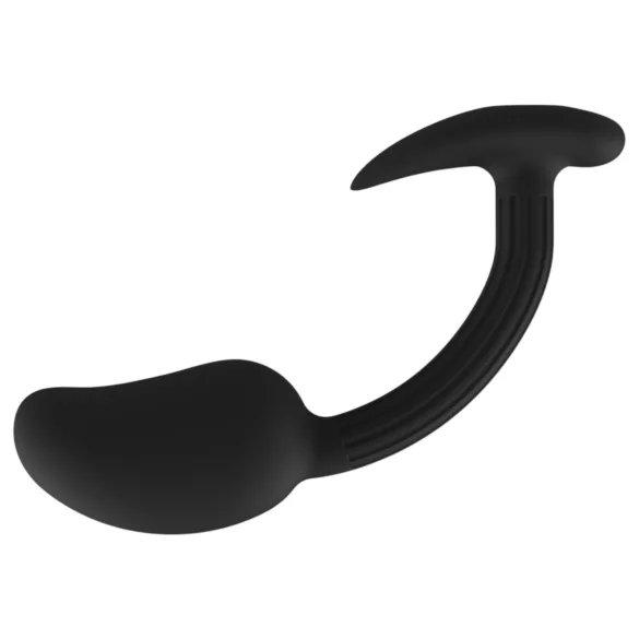 Kangvo - magnetische prostaatmassage anale plug met rollende kogel (zwart)