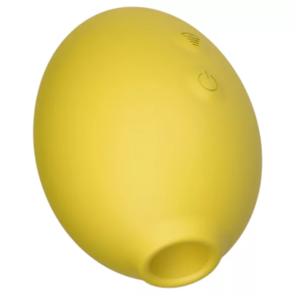 Lemon Squeeze - citroenvormige clitorisstimulerende zuigvibrator (geel)
