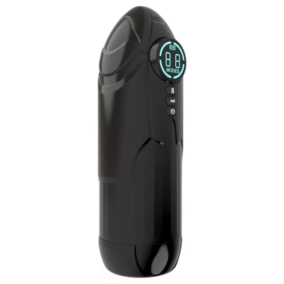 Mroow - automatische stroker met vibratie (zwart)