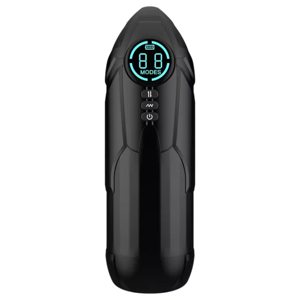 Mroow - automatische stroker met vibratie (zwart)