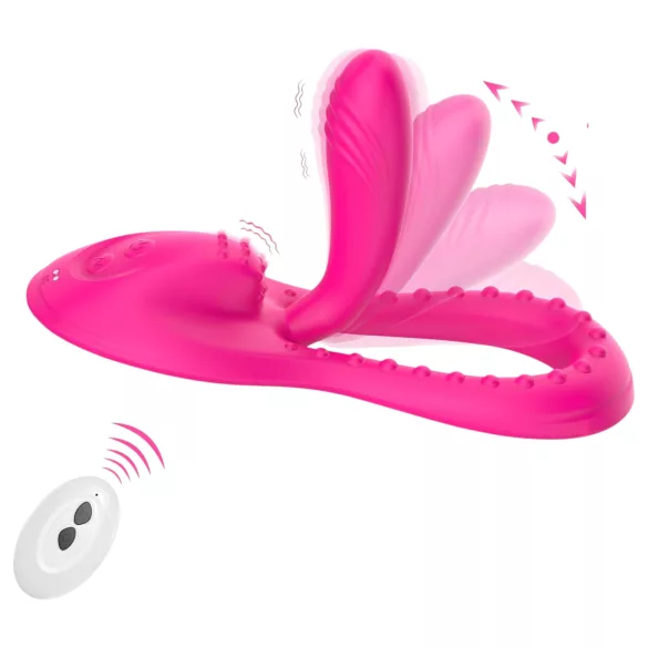 Mroow - flexibel kussenvibrator (roze)
