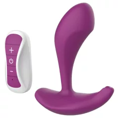 Mroow - anale vibrator met afstandsbediening (paars)