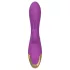 Mroow - konijnenvibrator met clitorisstimulator (paars)