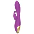 Mroow - konijnenvibrator met clitorisstimulator (paars)