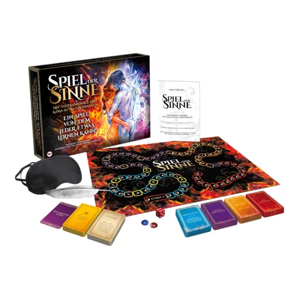 Zintuigenspel - erotisch bordspel - Duitstalig