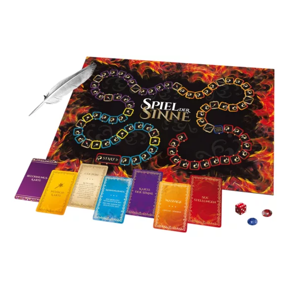 Zintuigenspel - erotisch bordspel - Duitstalig