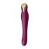 ZALO King - Oplaadbare Waterdichte Stotende Vibrator (Paars)